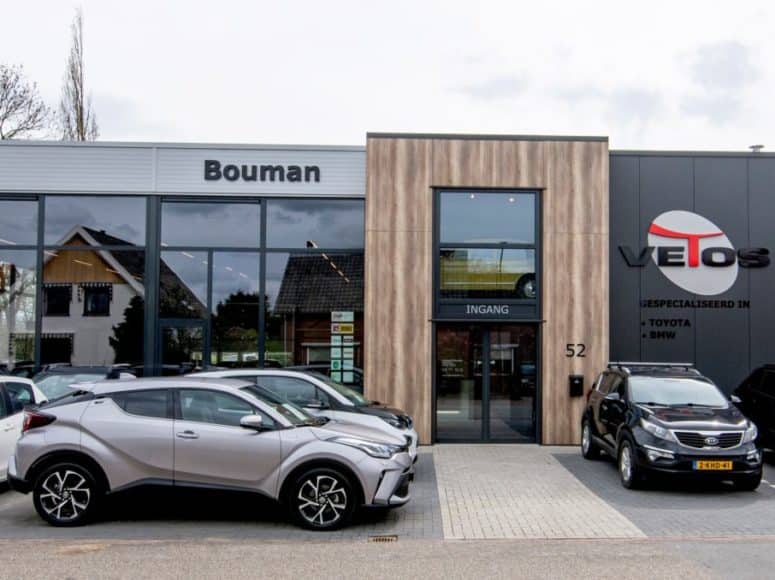 Buitenzijde Autobedrijf Bouman Meeuwen